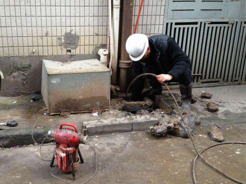 牧野疏通下水道-洗菜池疏通